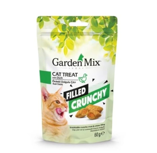 Gardenmix Graden Mix Ördekli İçi Dolgulu Kedi Ödülü 60 Gr